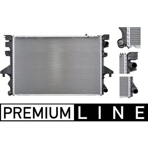 Arrefecedor do motor MAHLE CR 583 000P