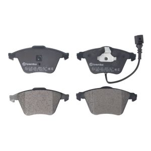 Remblokkenset, schijfrem BREMBO P 85 168 voor MAN, VW