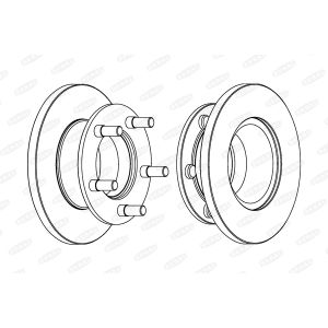 Disco de freno BERAL BCR221A