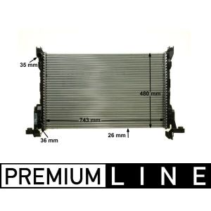 Arrefecedor do motor MAHLE CR 85 000P