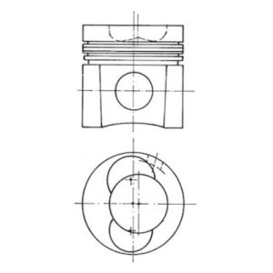 Pistón KOLBENSCHMIDT 94412600