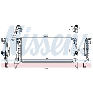 Radiateur NISSENS 69714