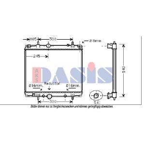 Motorkühler AKS DASIS 160107N