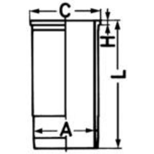 Zylinderlaufbuchse KOLBENSCHMIDT 88316110