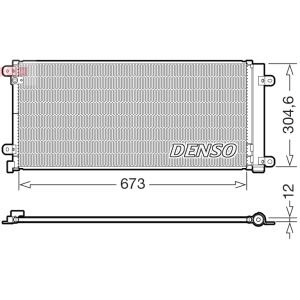 Condenseur (climatisation) DENSO DCN40037