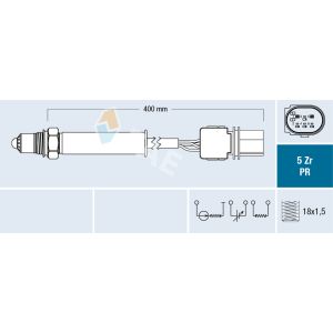 Sensor Lambda FAE 75128