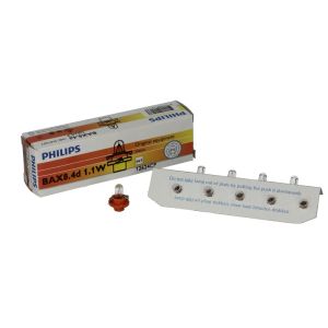 Lâmpada secundária PHILIPS PBX4 laranja 12V, 1,1W