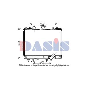 Motorkühler AKS DASIS 140012N