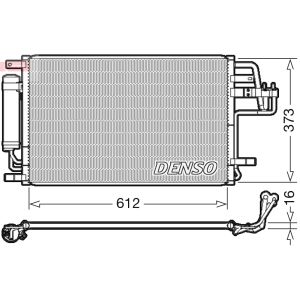 Condensator, airconditioning DENSO DCN41007