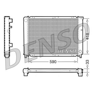 Arrefecedor do motor DENSO DRM33031