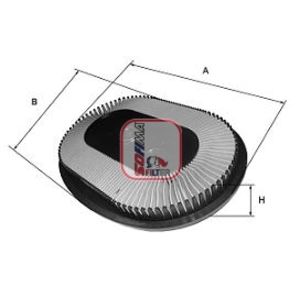 Filtro de aire SOFIMA S 3210 A