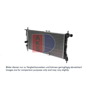 Motorradiateur  AKS DASIS 150320N