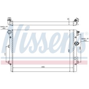 Radiateur NISSENS 65015