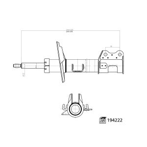 Amortecedor FEBI BILSTEIN 194222