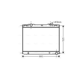 Motorkühler AVA COOLING KAA2133