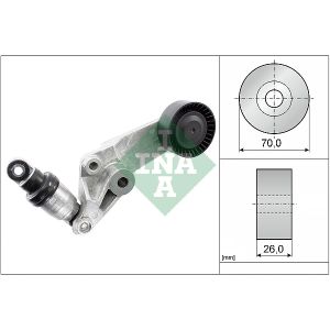 Rolo tensor, correia trapezoidal INA 534 0016 10