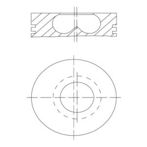 Zuiger MAHLE 081 PI 00123 002