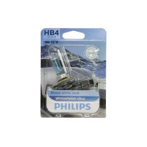 Glühlampe Halogen PHILIPS HB4 WhiteVision Ultra 12V, 55W, 1 Stück