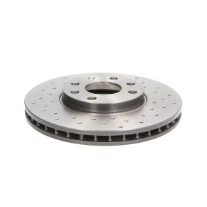 Disco freno BREMBO 0976281X anteriore, gelocht, ventilato, perforato, 1 pezzo