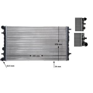 Arrefecedor do motor MAHLE CR 477 001S