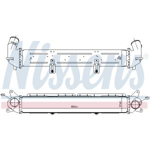 Intercooler NISSENS 961490