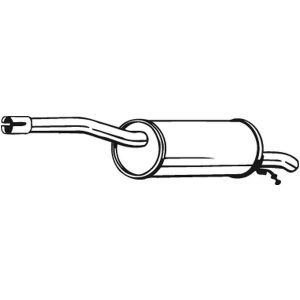 Endschalldämpfer BOSAL 200-085