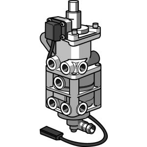 Remventiel, bedrijfsrem KNORR-BREMSE DX95BX