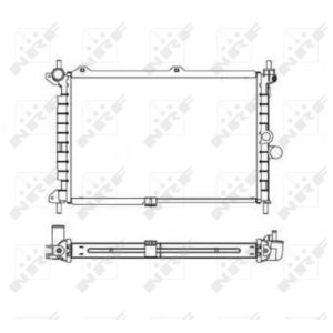 Radiator, motorkoeling EASY FIT NRF 55308
