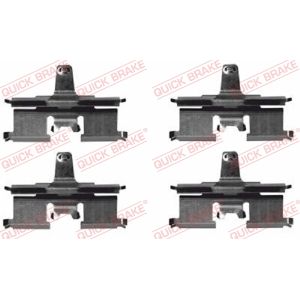 Set di accessori, pastiglia del freno a disco QUICK BRAKE 109-1692