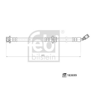Bromsslang FEBI BILSTEIN 183699