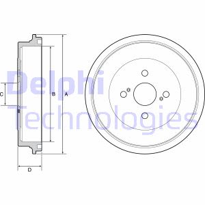 Remtrommel DELPHI BF560