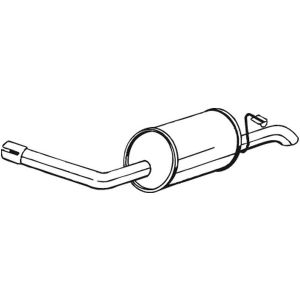 Endschalldämpfer BOSAL 154-927