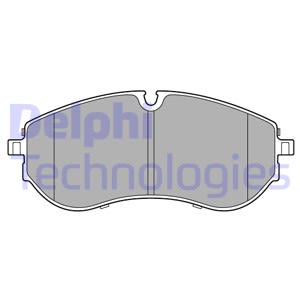 Bremsbelagsatz DELPHI LP3610, Vorne