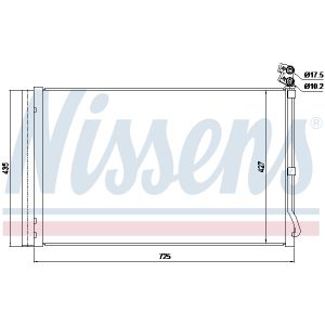 Condenseur (climatisation) AVA COOLING TE5008D