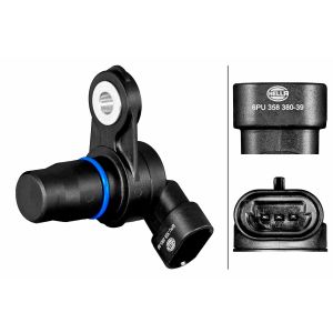 Sensor, posição da árvore de cames HELLA 6PU 358 380-391