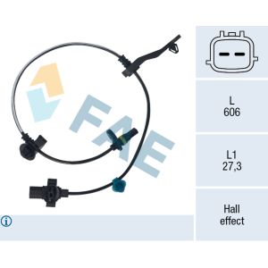 ABS-sensor FAE 78742