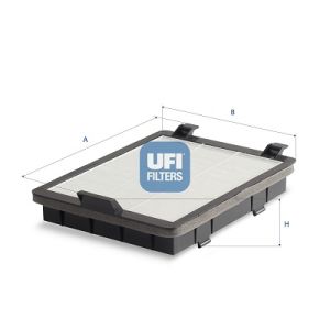 Filtro, ar do habitáculo  UFI 53.626.00