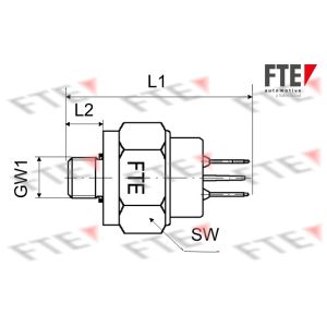 Remlichtschakelaar FTE 9910201