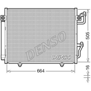 Condensatore, impianto di climatizzazione DENSO DCN45005