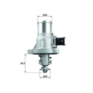 Termóstato, líquido de refrigeração MAHLE TM 41 105