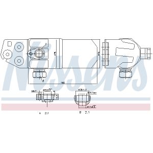 Secador, aire acondicionado NISSENS NIS 95472