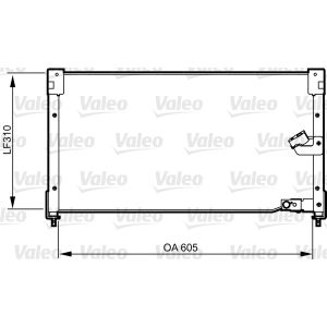 A/C-kondensor VALEO 817781