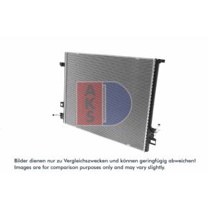 Motorradiateur  AKS DASIS 180134N