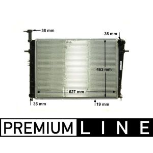 Arrefecedor do motor MAHLE CR 1862 000P