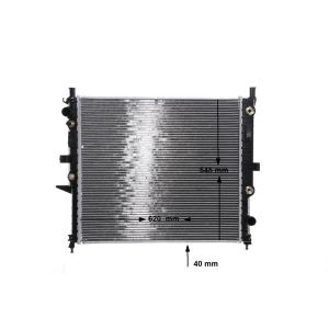 Arrefecedor do motor MAHLE CR 551 000S