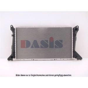 Radiador, arrefecimento do motor AKS DASIS 250230N