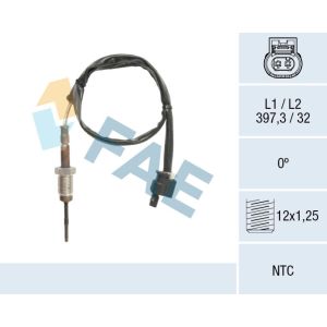 Abgastemperatursensor FAE 68607