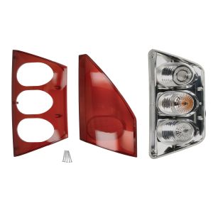 Luz traseira, direita (24V, vermelho) TRUCKLIGHT TL-VO008R