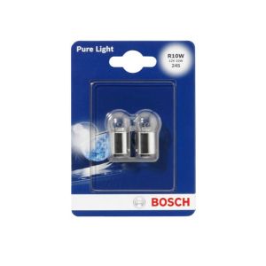Lâmpada secundária BOSCH R10W Pure Light 12V/10W, 2 Peça