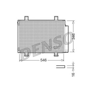Condenseur (climatisation) DENSO DCN47001